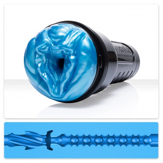 Мастурбатор-вагина Fleshlight Freaks Alien Blue Metallic - Fleshlight - в Нефтекамске купить с доставкой