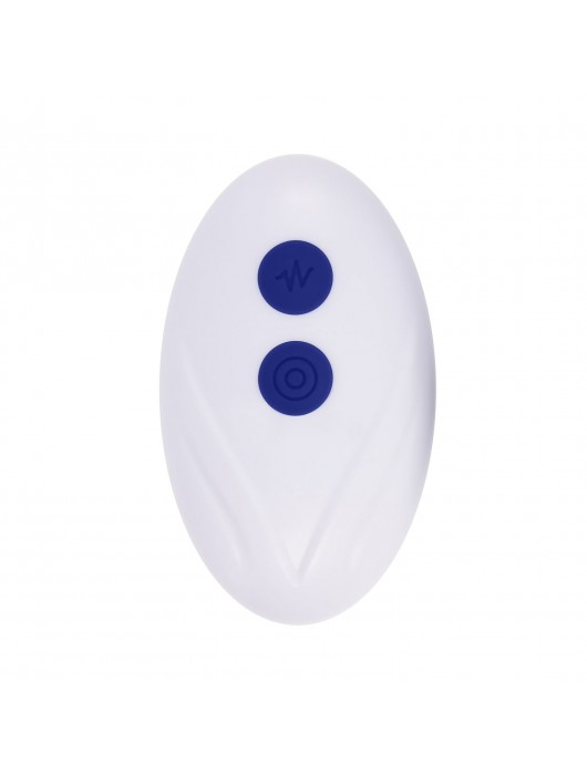 Синее эрекционное виброкольцо с клиторальной подушечкой и пультом ДУ Adjustable Fun Ring - Zero Tolerance - в Нефтекамске купить с доставкой