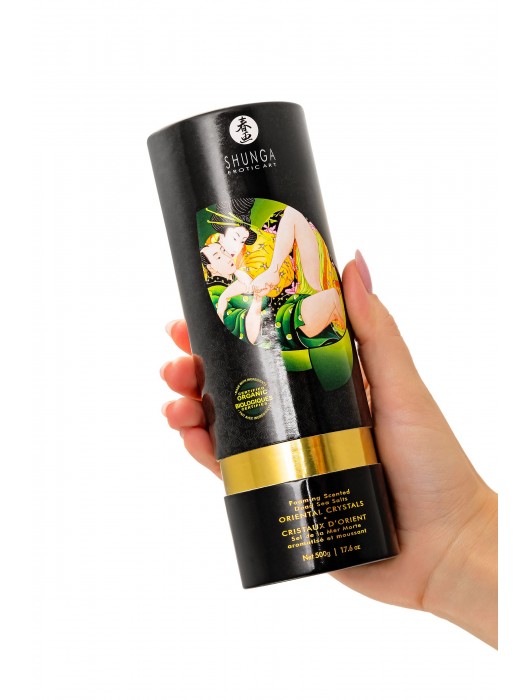 Соль Мёртвого моря для ванны Oriental Crystals «Цветок лотоса» - 500 гр. -  - Магазин феромонов в Нефтекамске