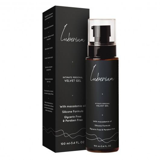 Интимный гель на силиконовой основе с маслом макадамии Luberium Velvel Gel - 100 мл. - Luberium - купить с доставкой в Нефтекамске