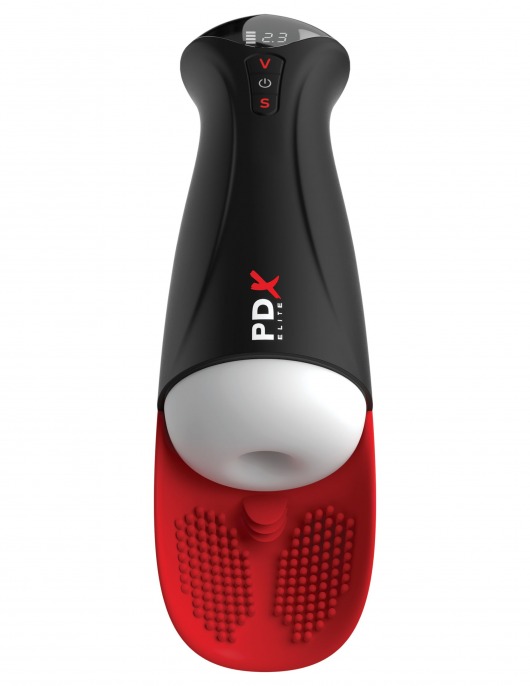 Мастурбатор в колбе с вибрацией Fuck-O-Matic Pro XL - Pipedream - в Нефтекамске купить с доставкой