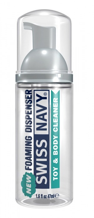 Очищающая пенка для игрушек и тела Toy   Body Cleaner Foamer - 47 мл. - Swiss navy - купить с доставкой в Нефтекамске