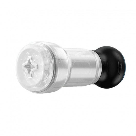 Набор PowerBlow   Feel Pocket Stroker Crystal: мастурбатор и интерактивная насадка - Kiiroo - в Нефтекамске купить с доставкой