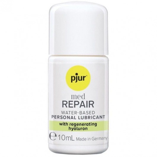 Смазка на водной основе pjur Med Repair с гиалуроном - 10 мл. - Pjur - купить с доставкой в Нефтекамске Смазка на водной основе pjur Med Repair с гиалуроном - 10 мл. - Pjur - купить с доставкой в Нефтекамске