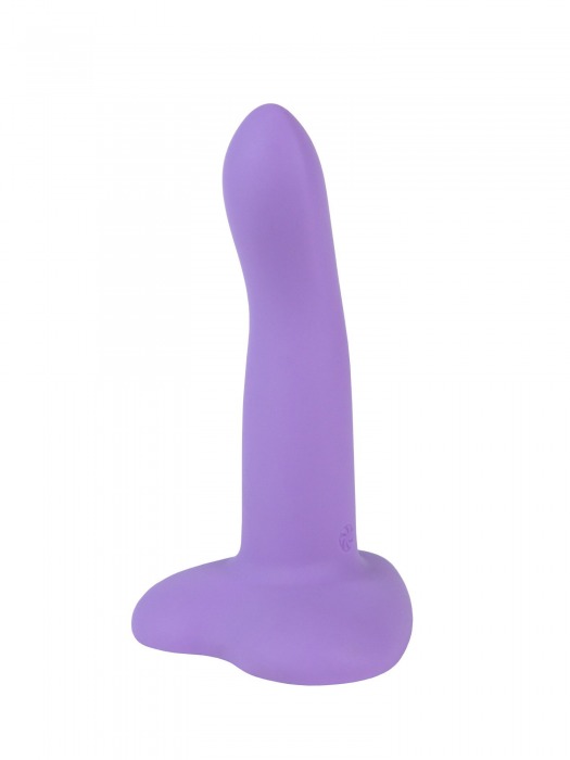 Фиолетовый нереалистичный дилдо Emotional - 13 см. - Lola Games купить с доставкой в интернет-магазине Orgasmix в Нефтекамске Фиолетовый нереалистичный дилдо Emotional - 13 см. - Lola Games
