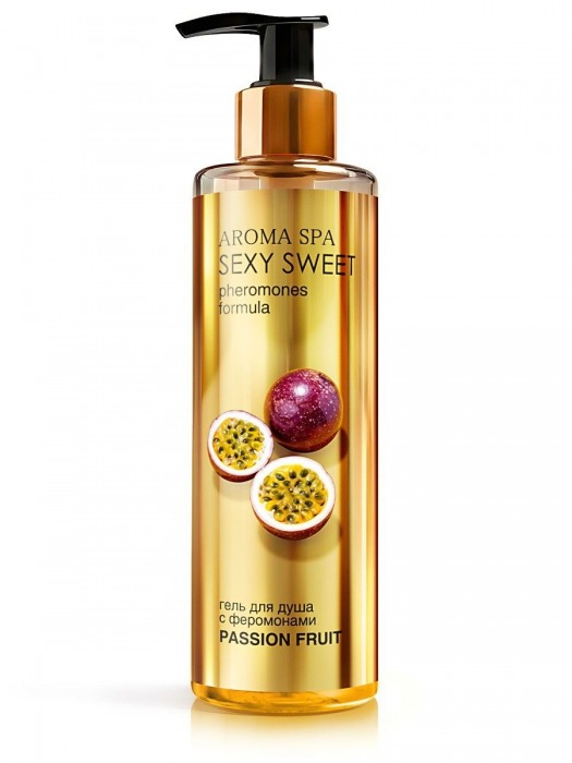 Гель для душа с феромонами и ароматом маракуйи Passion Fruit - 200 мл. -  - Магазин феромонов в Нефтекамске