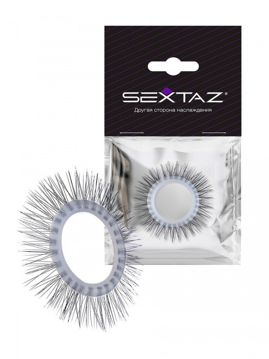 Круглое эрекционное кольцо с «ресничками» - Sextaz - в Нефтекамске купить с доставкой