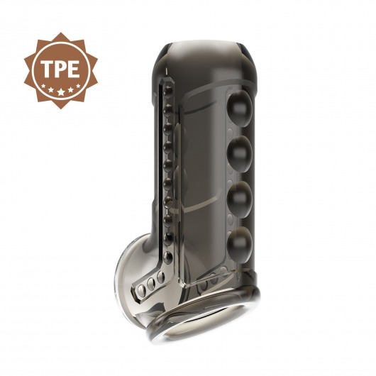 Дымчатая насадка на пенис Farrel - Baile - в Нефтекамске купить с доставкой