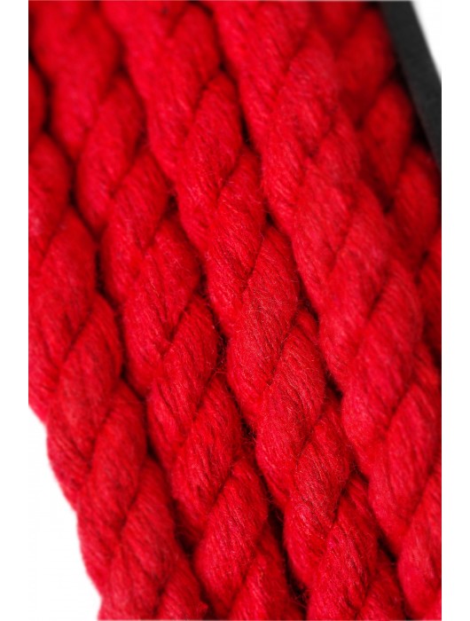 Красная веревка для шибари на катушке - 5 м. - Pecado - купить с доставкой в Нефтекамске