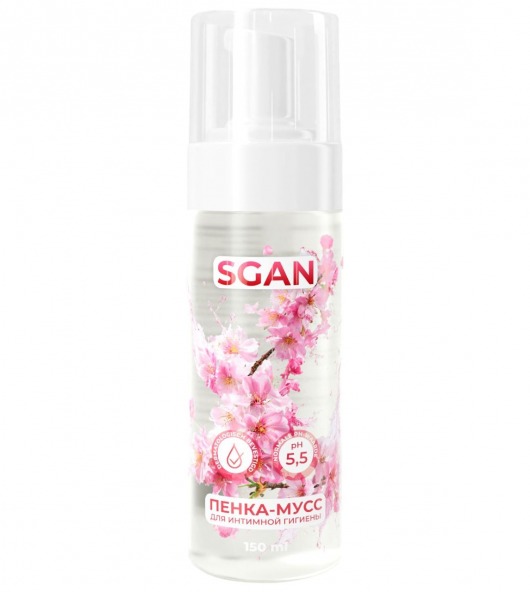 Пенка-мусс для интимной гигиены SGAN с пребиотиками - 150 мл. - SGAN - купить с доставкой в Нефтекамске