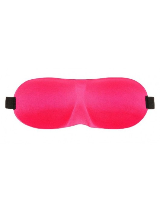 Розовая глухая маска на резинке - Sitabella - купить с доставкой в Нефтекамске