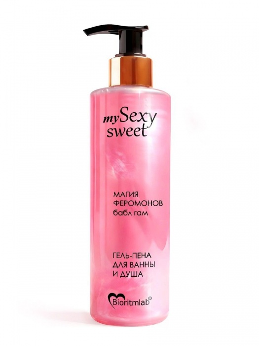 Гель-пена для ванны и душа Sexy Sweet с феромонами и ароматом бабл-гам - 200 мл. -  - Магазин феромонов в Нефтекамске