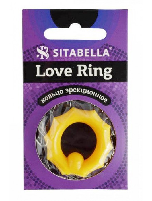 Цветное эрекционное кольцо Love Ring - Sitabella - в Нефтекамске купить с доставкой