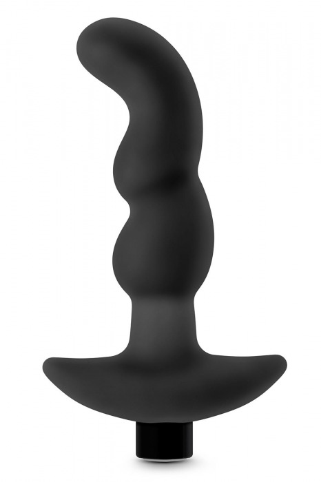 Черный вибромассажер простаты Prostate Massager 03 - 15,2 см. - Blush Novelties - в Нефтекамске купить с доставкой
