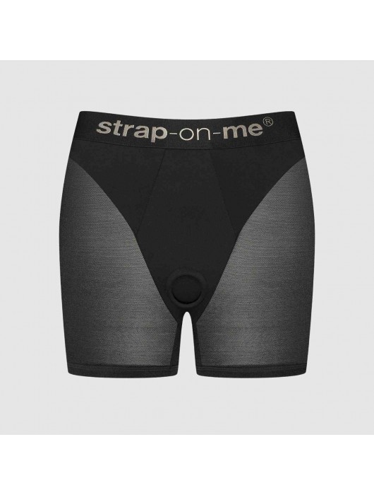 Трусики-шорты для фиксации насадок Strap-on-me Harness Lingerie Halo - size S - Strap-on-me - купить с доставкой в Нефтекамске