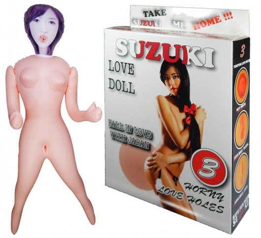Надувная секс-кукла Suzuki - Boys of Toys - в Нефтекамске купить с доставкой