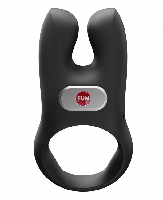 Черное эрекционное виброкольцо Nos - Fun Factory - в Нефтекамске купить с доставкой