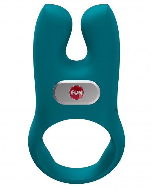 Зеленое эрекционное виброкольцо Nos - Fun Factory - в Нефтекамске купить с доставкой