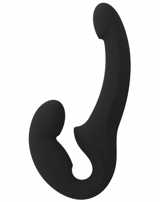 Черный безремневой страпон Share Lite - Fun Factory - купить с доставкой в Нефтекамске