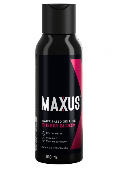 Лубрикант на водной основе MAXUS Cherry Bloom - 100 мл. - Maxus - купить с доставкой в Нефтекамске