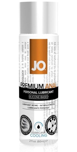 Анальный охлаждающий лубрикант на силиконовой основе JO PREMIUM ANAL COOLING - 60 мл. - System JO - купить с доставкой в Нефтекамске