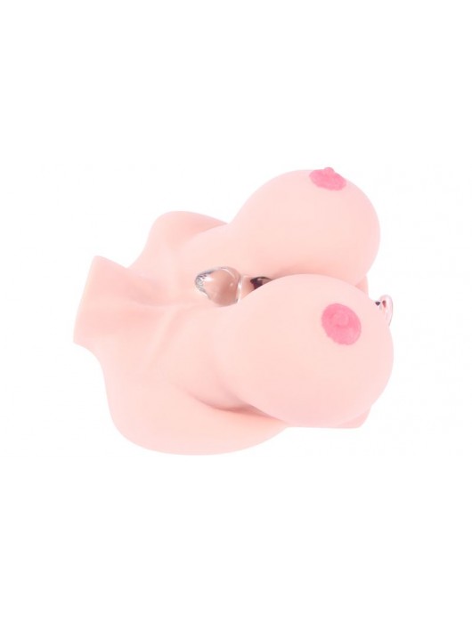 Мастурбатор-полуторс с пышным бюстом TITTIES F_cup - KOKOS - в Нефтекамске купить с доставкой