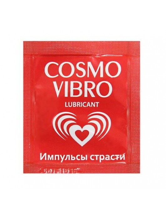 Пробник женского стимулирующего лубриканта на силиконовой основе Cosmo Vibro - 3 гр. - Биоритм - купить с доставкой в Нефтекамске