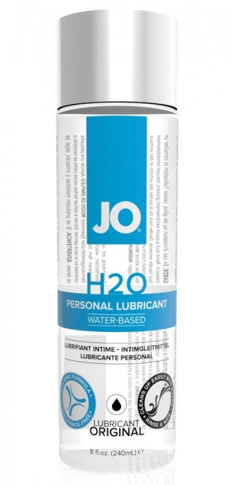 Нейтральный лубрикант на водной основе JO Personal Lubricant H2O - 240 мл. - System JO - купить с доставкой в Нефтекамске