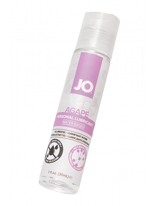 Лубрикант на водной основе для женщин JO AGAPE ORIGINAL - 30 мл. - System JO - купить с доставкой в Нефтекамске