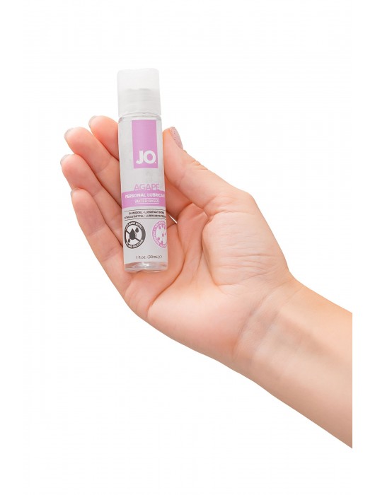 Лубрикант на водной основе для женщин JO AGAPE ORIGINAL - 30 мл. - System JO - купить с доставкой в Нефтекамске