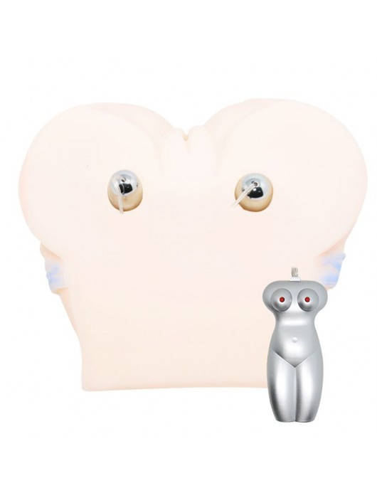 Мастурбатор-попка с двойной вибрацией и двумя входами - Baile - в Нефтекамске купить с доставкой