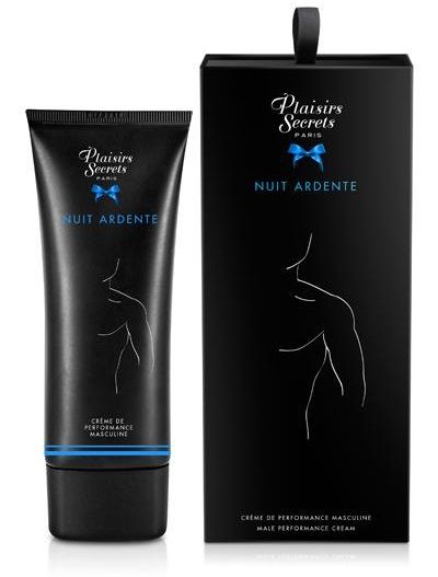 Возбуждающий крем для мужчин Nuit Ardente Creme Performante Plaisirs Secrets - 60 мл. - Plaisir Secret - купить с доставкой в Нефтекамске