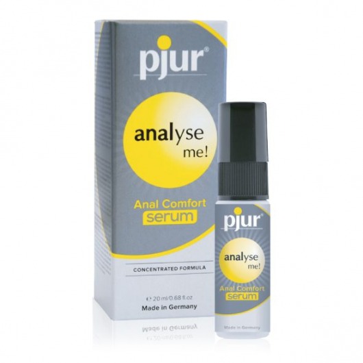 Анальный спрей pjur ANALYSE ME Serum - 20 мл. - Pjur - купить с доставкой в Нефтекамске