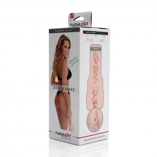 Мастурбатор-вагина Fleshlight Girls - Jessica Drake Heavenly - Fleshlight - в Нефтекамске купить с доставкой