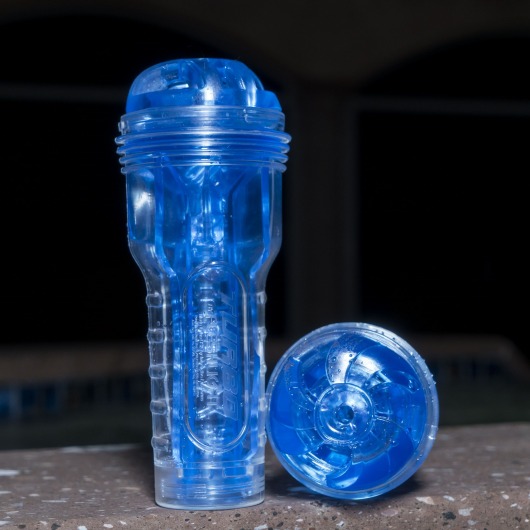 Мастурбатор Fleshlight Turbo - Trust Blue Ice - Fleshlight - в Нефтекамске купить с доставкой