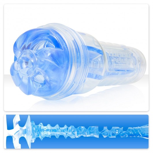 Мастурбатор Fleshlight Turbo - Trust Blue Ice - Fleshlight - в Нефтекамске купить с доставкой