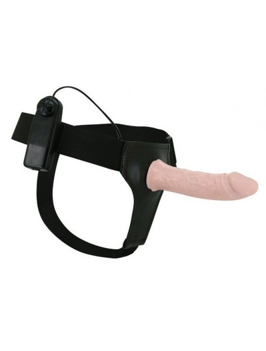 Женский страпон с вибрацией Ultra - 15,5 см. - Baile - купить с доставкой в Нефтекамске