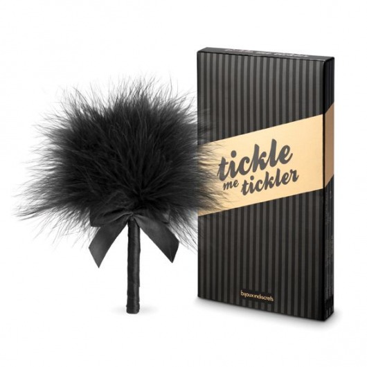 Пуховка для эротических игр Tickle Me Tickler - Bijoux Indiscrets - купить с доставкой в Нефтекамске