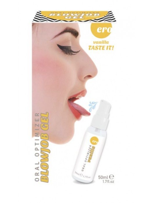 Увлажняющий гель для орального секса с ароматом ванили - 50 мл. - Ero - купить с доставкой в Нефтекамске