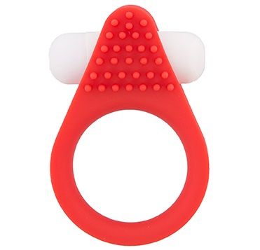 Красное эрекционное кольцо LIT-UP SILICONE STIMU RING 1 RED - Dream Toys - в Нефтекамске купить с доставкой