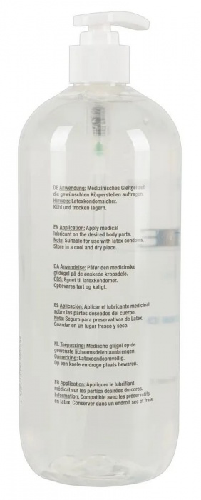 Гель-смазка на водной основе JUSTGLIDE - 1000 мл. - Orion - купить с доставкой в Нефтекамске