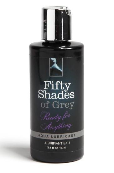 Лубрикант на водной основе Ready for Anything Aqua Lubricant - 100 мл. - Fifty Shades of Grey - купить с доставкой в Нефтекамске