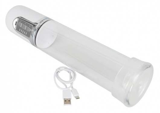 Белая автоматическая вакуумная помпа Mister Boner - Orion - в Нефтекамске купить с доставкой