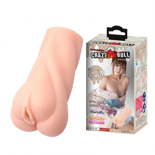 Мастурбатор-вагина Crazy Bull Heart Shape с эффектом смазки - Baile - в Нефтекамске купить с доставкой