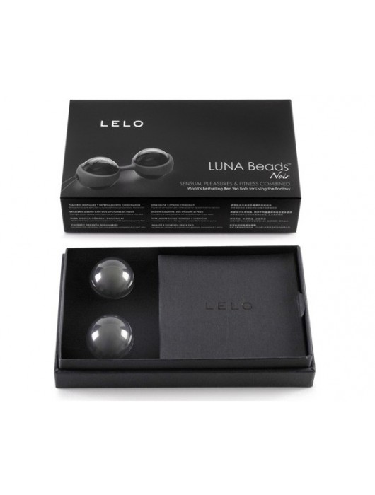Вагинальные шарики Luna Beads Noir - Lelo