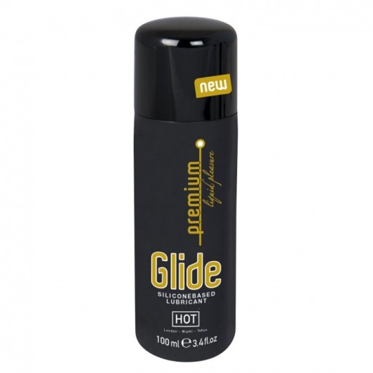 Интимный гель на силиконовой основе Premium Glide - 100 мл. - HOT - купить с доставкой в Нефтекамске