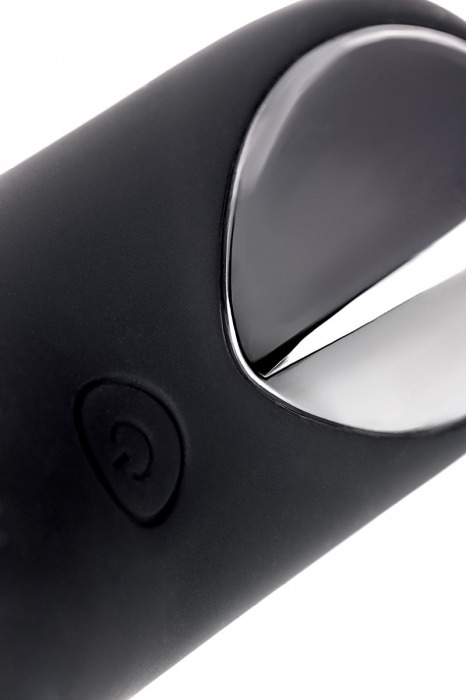 Чёрный изогнутый вибростимулятор простаты Erotist - Erotist Adult Toys - в Нефтекамске купить с доставкой