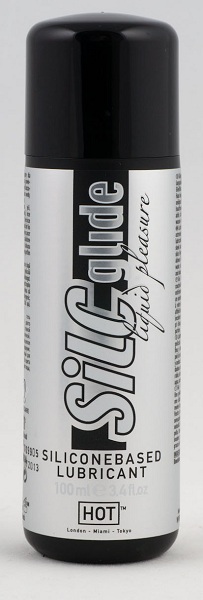 Интимная смазка на силиконовой основе SILK Glide - 100 мл. - HOT - купить с доставкой в Нефтекамске