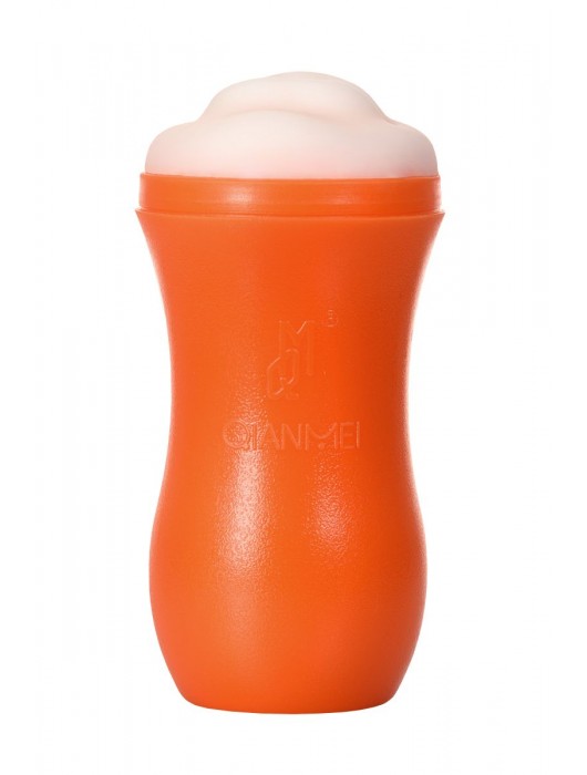 Мастурбатор-ротик A-Toys в оранжевой колбе - A-toys - в Нефтекамске купить с доставкой