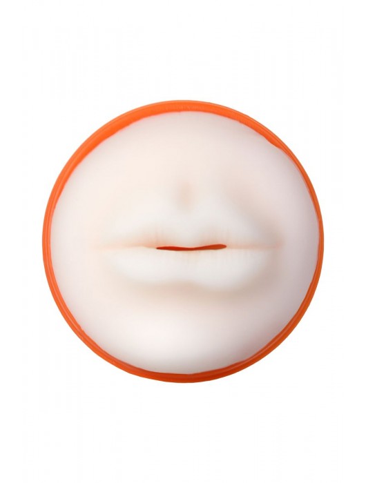 Мастурбатор-ротик A-Toys в оранжевой колбе - A-toys - в Нефтекамске купить с доставкой